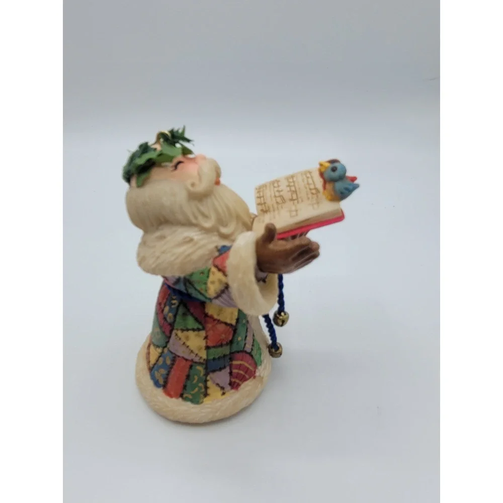 Hallmark Keepsake Christmas Ornament Toy Shop Serenade Santa Claus With Birds‎